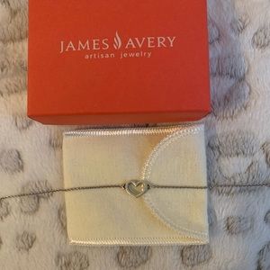 James Avery Petite Heart Link Bracelet